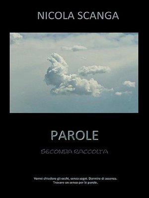 cover image of "Parole" seconda raccolta
